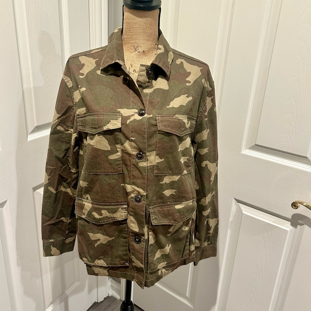 Divided Camouflage Utility Jacket Size 8